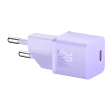 Сетевое зарядное устройство Baseus GaN5 Fast Charger 1C PD3.0 20W Type-C 3A Фиолетовый