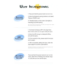Стілус для iPad Baseus Writing 2 Series Plug-Type USB-C Active Version з LED індикаторами 10.5 годин Білий