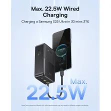 УМБ Baseus EnerFill FC51 Bipow2 Pro 30000mAh 22.5W 2.4A з технологією QC3.0+PD3.0 та Type-C кабелем 22.5W Чорний