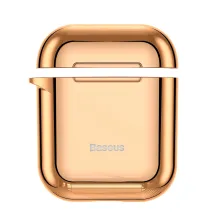 Чехол Baseus Shining hook Case для Apple AirPods/AirPods 2 Золотой