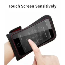 Чохол спортивний на руку Baseus Flexible Wristband 5" Чорний