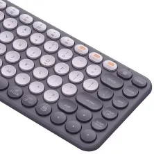 Клавиатура беспроводная Baseus K01A Wireless Tri-Mode Keyboard 2.4G/BT1+BT2 Сірий