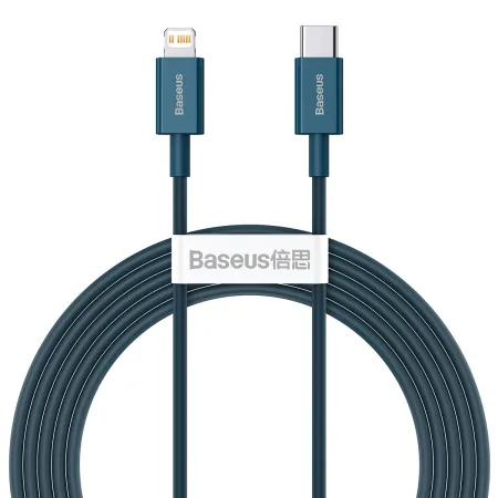 Кабель Baseus Superior Series Fast Charging Data Cable Type-C to Lightning PD 20W 2m Синий