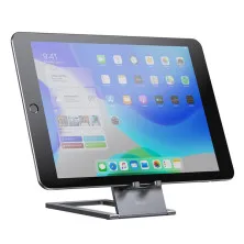 Підставка для телефона і планшета настільна Baseus Foldable Metal Desktop Holder Сірий