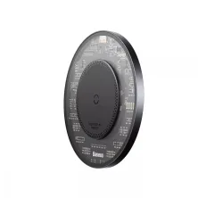 Бездротовий зарядний пристрій Baseus Simple 2 Wireless Charger з технологією Qi 15W Чорний