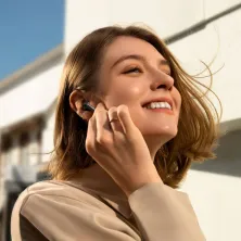 Бездротові Bluetooth навушники Baseus Storm 3 з функцією шумозаглушення ANC Чорний