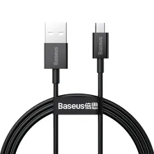 Кабель Baseus Superior Series Fast Charging Data Cable USB to Micro USB 2A 1m Чорний