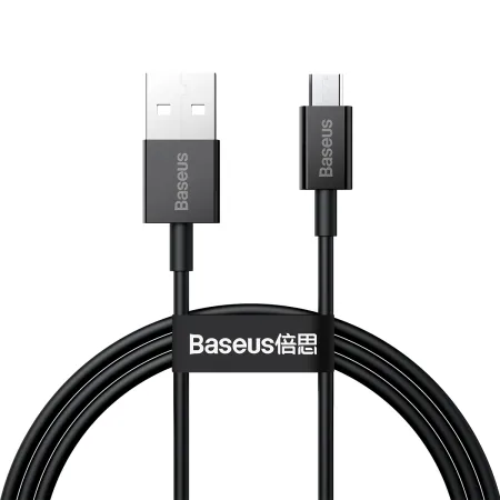 Кабель Baseus Superior Series Fast Charging Data Cable USB to Micro USB 2A 1m Черный