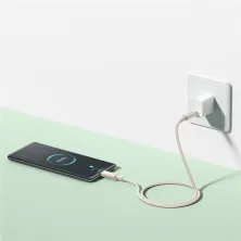 Кабель Baseus Habitat Series Fast Charging Data Cable Type-C to Type-C 100W 20V 5A 1m Рожевий