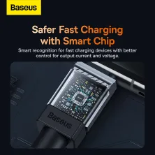 Кабель Baseus CoolPlay Series Fast Charging Data Cable USB to Type-C 100W 20V 5A 1m Білий
