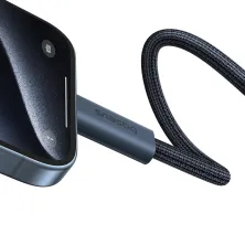 Кабель Baseus Flash 2 USB4 Series Fast Charging Data Cable Type-C to Type-C 240W 8K@60Hz 40Gbps 1m Черный