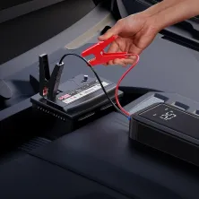 Пускозарядний пристрій Бустер Baseus Super Energy Mega Series Supercapacitor Car Jump Starter 12V 3000A Чорний