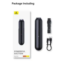 Акумуляторний пилосос Baseus A0 Pro Car Vacuum Cleaner 30 Вт 4000 Па Чорний