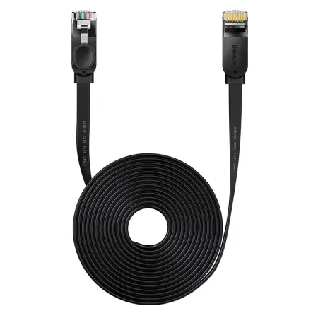 Кабель Baseus High Speed RJ45 Gigabit Network Cable Ethernet Плоский 15m Черный