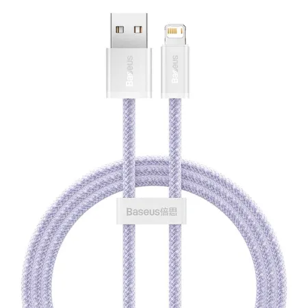 Кабель Baseus Dynamic 2 Series Fast Charging USB to Lightning 2.4A 1m Фіолетовий