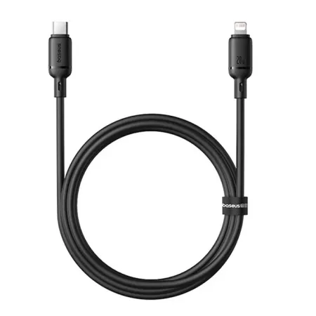 Кабель Baseus Silky Series Fast Charging Data Cable Type-C to Lightning PD 20W 1m Черный