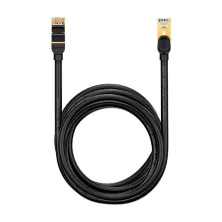 Кабель Baseus High Speed CAT7 Seven Types RJ45 10Gigabit Network Cable Ethernet Круглый 8m Черный