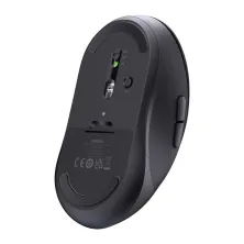 Бездротова мишка Baseus F02 Ergonomic Wireless Mouse 2.4G/BT5.2 1000-1600-2000-2400-4000dpi Чорний