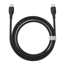 Кабель Baseus Pudding Series Fast Charging Data Cable Type-C to Type-C 100W 20V 5A 2m Чорний