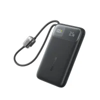 УМБ Baseus EnerFill FC11 Dual-Cable 10000mAh 22.5W с технологией QC3.0+PD3.0 и iP 20W+Type-C 22.5W кабелем Черный