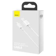 Кабель Baseus Superior Series Fast Charging Data Cable USB to Lightning 2.4A 1.5m Белый