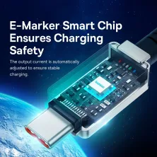 Кабель Baseus Unbreakable Series Fast Charging Data Cable Type-C to Type-C 100W 20V 5A 2m Серый