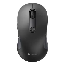 Беспроводная мышка Baseus F02 Ergonomic Wireless Mouse 2.4G/BT5.2 1000-1600-2000-2400-4000dpi Черный