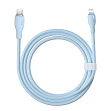 Кабель Baseus Pudding Series Fast Charging Data Cable Type-C to Lightning PD 20W 2m Блакитний