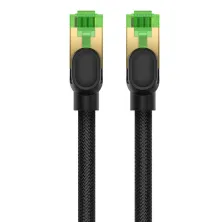 Кабель Baseus High Speed CAT8 RJ45 40Gigabit Network Ethernet Braided Cable Круглый 10m Черный