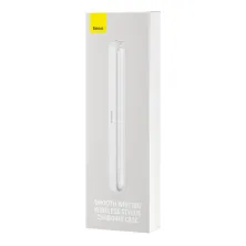 Кейс для беспроводной зарядки Apple Pencil 2 Baseus Smooth Writing Wireless Stylus Charging Case Белый