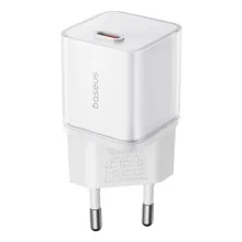 Сетевое зарядное устройство Baseus GaN5S Fast Charger 1C PD3.0 30W Type-C 3A Белый