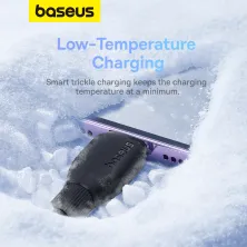 Кабель Baseus Pudding Series Fast Charging Data Cable Type-C to Lightning PD 20W 2m Чорний
