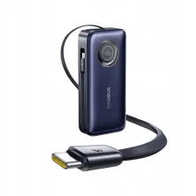 УМБ Baseus EnerCore CR11 with Retractable Cable 20000mAh 100W и Type-C выдвижным кабелем 100W Черный