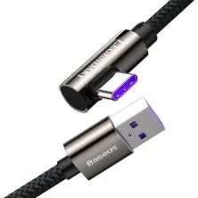 Кабель Baseus Legend Series Fast Charging Data Cable USB to Type-C 66W 11V 6A 2m Чорний
