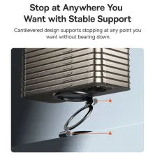 Автодержатель для телефона магнитный Baseus MagPro Series II Magnetic Car Mount на торпедо Черный