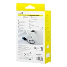 Кабель Baseus Discolor Series Fast Charging Data Cable Type-C to Lightning PD 20W 1m Чорний