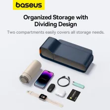 Автомобильный органайзер Baseus OrganizeFun Series Car Console Storage Organizer Синий