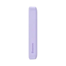 УМБ Baseus Magnetic Mini Wireless Fast Charge 2in1 10000mAh 20W 2.4A QC3.0+PD3.0 з Бездротовою зарядкою Qi 15W Фіолетовий