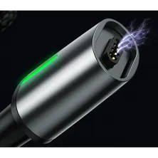 Кабель Baseus Zinc Magnetic Fast Charging Data Cable USB to Lightning 2.4A 1m Черный