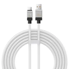 Кабель Baseus CoolPlay Series Fast Charging Data Cable USB to Type-C 100W 20V 5A 2m Білий