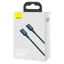 Кабель Baseus Superior Series Fast Charging Data Cable Type-C to Lightning PD 20W 1m Синій