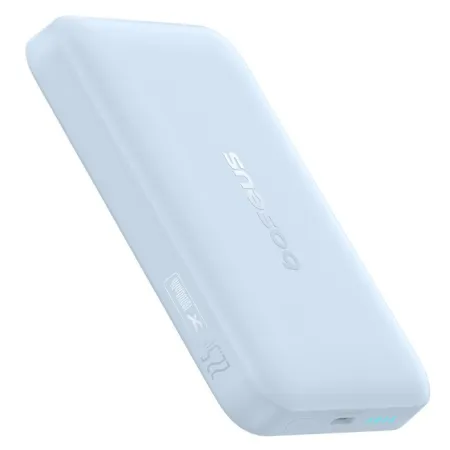 УМБ Baseus EnerFill FM11 Ultra-Mini Magnetic 2in1 10000mAh 22.5W 3A QC3.0+PD3.0 з Бездротовою зарядкою Qi 15W Блакитний