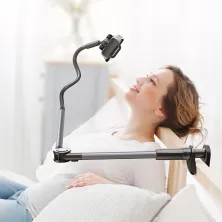 Тримач для телефона і планшета Baseus Otaku Life Rotary Adjustment Lazy Holder Сірий