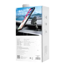 Автодержатель для телефона магнитный Baseus Bullet Magnetic на торпедо Черный