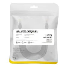 Кабель Baseus High Speed CAT5 RJ45 Gigabit Network Cable Ethernet Круглый 8m Черный