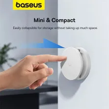 Держатель для телефона Baseus MagPro Magnetic Foldable Белый