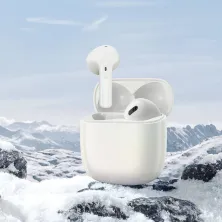 Бездротові Bluetooth навушники Baseus Storm 3 з функцією шумозаглушення ANC Білий