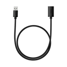 USB подовжувач Baseus AirJoy Series USB2.0 to USB2.0 Extension кабель 0.5м Чорний
