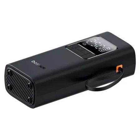 Автокомпрессор универсальный Baseus SuperMini Pro аккумуляторный 4000mAh 50W Черный