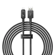 Кабель Baseus Unbreakable Series Fast Charging Data Cable USB to Lightning 2.4A 2m Чорний